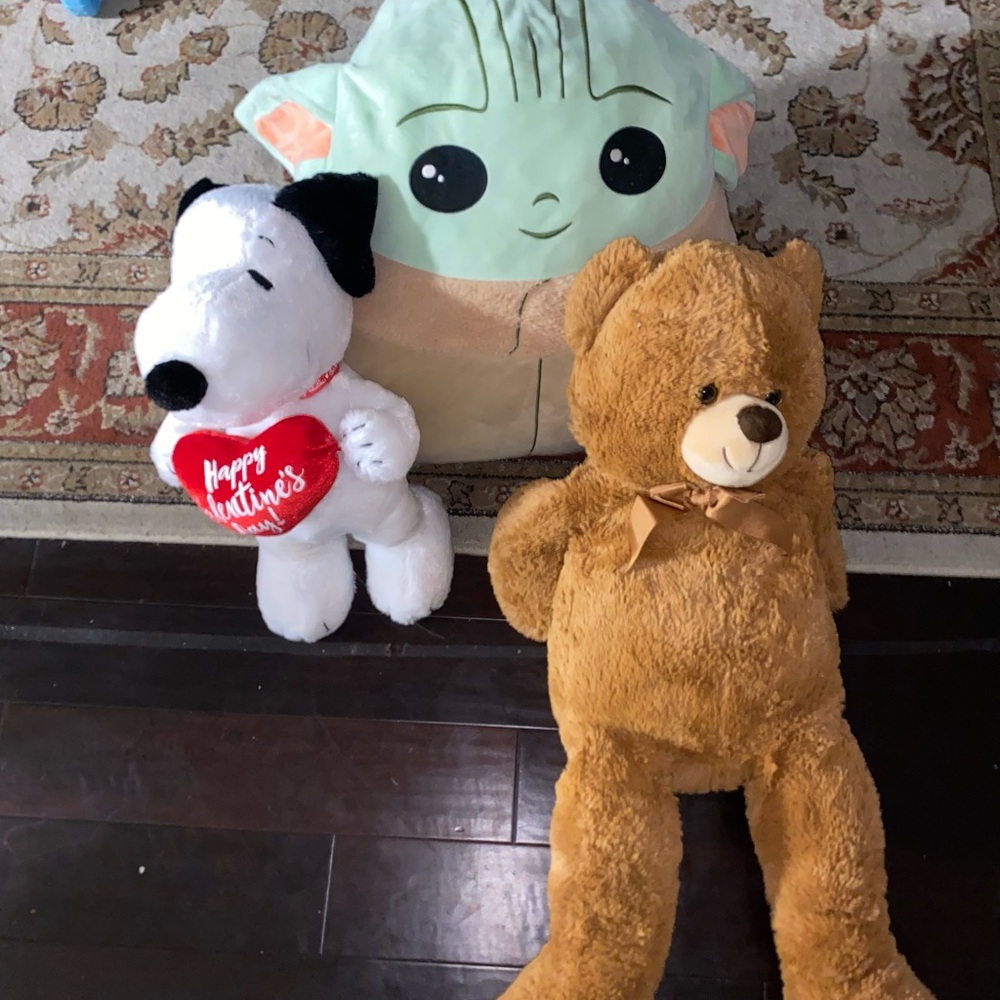 Squishmallows Green and Cream Plush